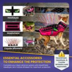 CoyoteVest SpikeVest защитен нагръдник с шипове и светлоотразителни елементи - Image 10