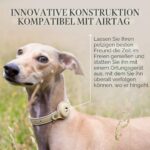 Nina Woof Cupertino нашийник от веганска кожа с държач за тракер - Image 5