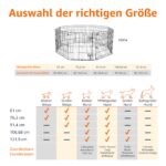 Amazon Basics Сгъваемо ограждение за кучета, метално, 61 см, черно - Image 3