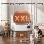 Elektrische котешка тоалетна с управление чрез приложение, 15 дни за много котки - Image 4
