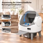 JUMMICO Автоматична котешка тоалетна, за котки до 10 кг - Image 5