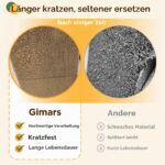 Gimars картонена котешка къщичка с драскалка - Image 8