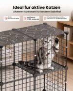 VEVOR Клетка за котки 3-етажна 71,1×35,5×104,1 см - Image 4