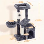 Yaheetech котешка катерушка с 2 платформи, 87 см - Image 5
