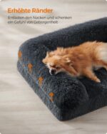 Feandrea FluffyHug легло за кучета, 76 x 58 x 16 см - Image 3