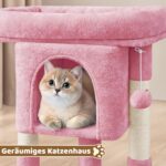 Yaheetech котешка катерушка с голяма платформа, 59 см - Image 8