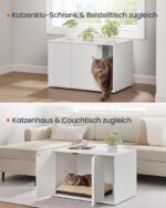 SONGMICS HOME шкаф за котешка тоалетна с бърз монтаж - Image 6