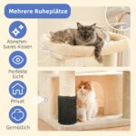 Hey-brother Катерушка за големи котки, с 8 см дебели сизалови стълбове - Image 5