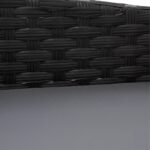 Relaxdays легло за кучета Rattan, XL, 38x87x49 см, сиво - Image 6