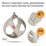 curli Clasp Air-Mesh нагръдник — светлокафяв (Light-Tan), XS - Image 2