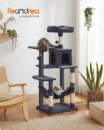 Feandrea Котешка катерушка, многоетажна, с височина 137,7 см - Image 2