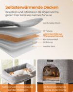 Feandrea Котешка катерушка с 2 четки и стълбове с диаметър 11,1 см, 50 × 50 × 160 см - Image 5