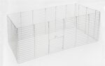Kerbl Клетка за малки животни Maxi Baldo Twin 120×58×86 см тъмносиня - Image 8