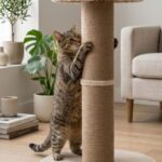 котешка катерушка Boho, Бежов, 83 см - Image 7