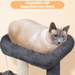 Yaheetech котешка катерушка с 2 платформи, 87 см - Image 9
