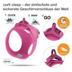 curli Нагръдник Air-Mesh Фуксия XL - Фуксия, Изключително голям - Image 3