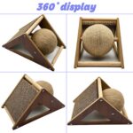 Niwaes Картонена драскалка за зайци с играчка 2 в 1 - Image 7