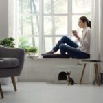 Relaxdays сгъваема котешка къщичка с пейка - Image 3