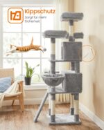 Feandrea Котешка катерушка, L, 162 см, 3 платформи - Image 8