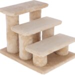 Kerbl Стълба за домашни любимци Easy Climb 2.0 - бежов, 45 см x 35 см x 34 см
