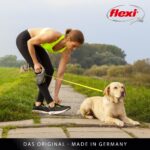 flexi Giant Professional L автоматичен повод за кучета, 10 м, черен/неоново жълт - Image 8