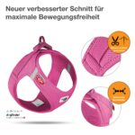 curli Нагръдник Air-Mesh Фуксия XL - Фуксия, Изключително голям - Image 2