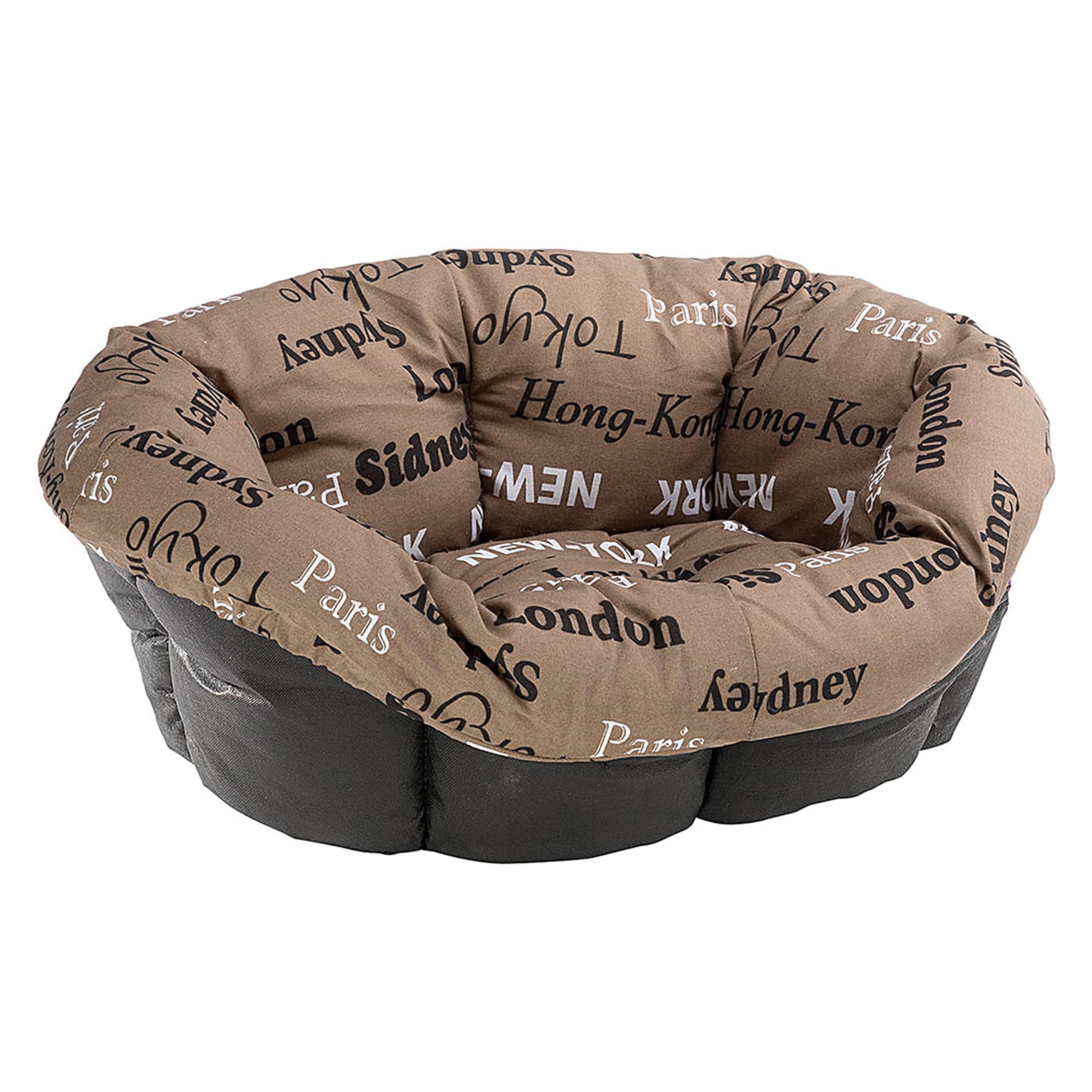 81swPfifVaL.jpg Ferplast Cuscino SOFA' 10 за кучета, 96 x 71 x 32 см, кафяв - Image 1