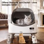 JUMMICO Автоматична котешка тоалетна, за котки до 10 кг - Image 3