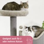 Kerbl Котешка катерушка Tiana - сив, 73,5 см x 45 см x 130 см - Image 4