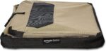 Amazon Basics Преносима мека сгъваема клетка за куче или котка, S, Кафява - Image 5