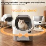 Elektrische котешка тоалетна с управление чрез приложение, 15 дни за много котки - Image 6