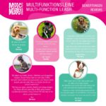 Max & Molly Мултифункционален повод M, неопрен, охладителен, гъвкав - Image 5