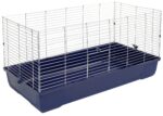 Kerbl Клетка за малки животни Maxi Baldo Twin 120×58×86 см тъмносиня - Image 2