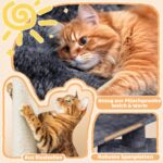 Yaheetech котешка катерушка с 2 платформи, 87 см - Image 3