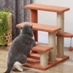 PawHut стълба за котки с 3 стъпала - Image 9