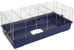 Kerbl Клетка за малки животни Maxi Baldo Twin 120×58×86 см тъмносиня - Image 3