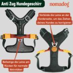 Nomadog Trailblazer нагръдник за кучета с дръжка - Image 6